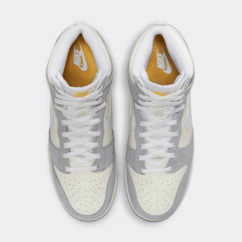 NIKE DUNK HIGH "GREY WHITE" – Pantofi casual de stradă – Cod DZ4515-100