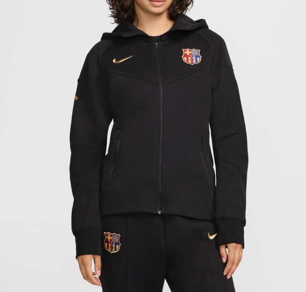 Nike FC Barcelona 24/25 Tech Fleece Windrunner - Negru | FN8443-011