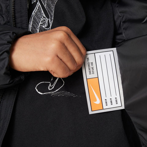 Nike - Jachetă de Iarnă Pentru Copii – Negru | FN7730-010