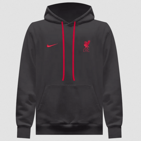 Nike Liverpool FC 23/24 Club Fleece Hanorac - Gri | FD7171-061
