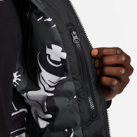 Nike Lebron - Geacă de Iarnă Din Puf Pentru Baschet – Negru | DQ6140-010