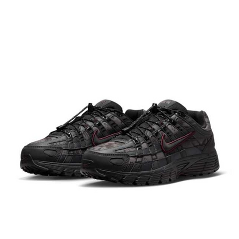 NIKE P-6000 "Black & Burgundy Crush" – Pantofi casual de stradă – Cod HQ4054-001