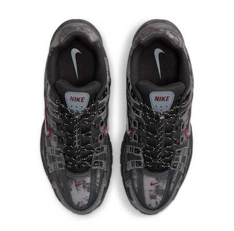 NIKE P-6000 "Black & Burgundy Crush" – Pantofi casual de stradă – Cod HQ4054-001