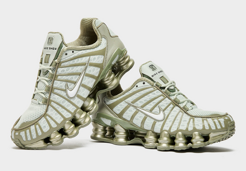 NIKE SHOX TL "LIGHT ARMY" – Pantofi casual de stradă – Cod AR3566-006