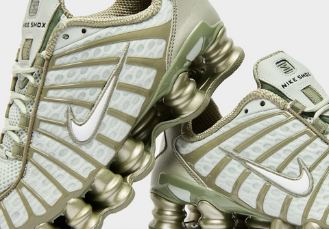 NIKE SHOX TL "LIGHT ARMY" – Pantofi casual de stradă – Cod AR3566-006