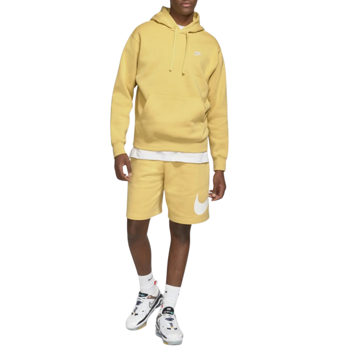 Nike Sportswear Club Fleece Pullover Hoodie - Galben | BV2654-700