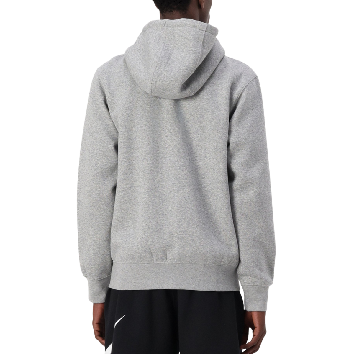 Nike Swoosh Logo Zip-Up Hoodie - Gri | 521573-063