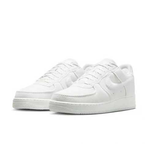 NIKE AIR FORCE 1 Low Canvas “Triple White” – Pantofi sport casual de stradă – Cod HV1204-100