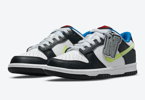 Nike Dunk Low Signal Blue Lemon Twist Pantofi Casual de Strada | DQ0977-100
