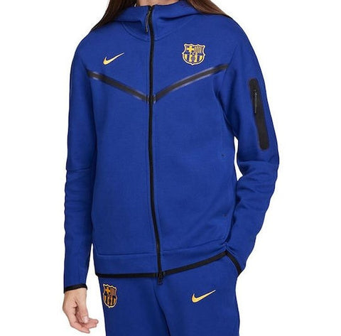 NIKE F.C. BARCELONA TECH FLEECE WINDRUNNER HANORAC CU GLUGĂ – Cod FZ3957-455