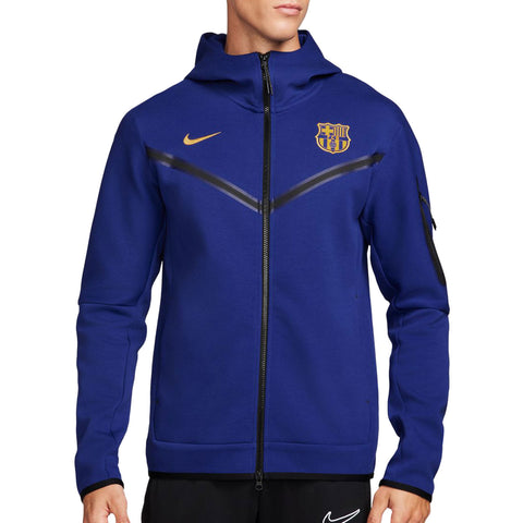 NIKE F.C. BARCELONA TECH FLEECE WINDRUNNER HANORAC CU GLUGĂ – Cod FZ3957-455