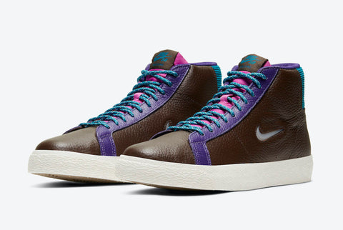 Nike Zoom Blazer Mid Sb 'Pacific Northwest' Pantofi Casual de Strada – Maro | CU5283-201
