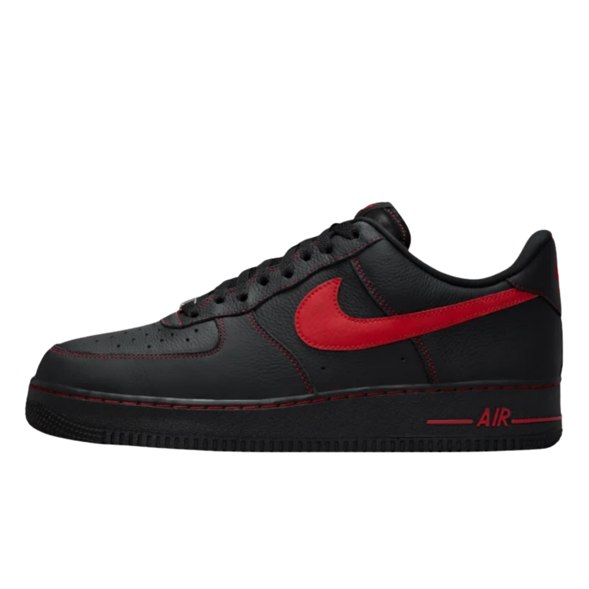 Nike Air Force 1 ’07 LV8 – Negru/Rosu | HQ2037-005