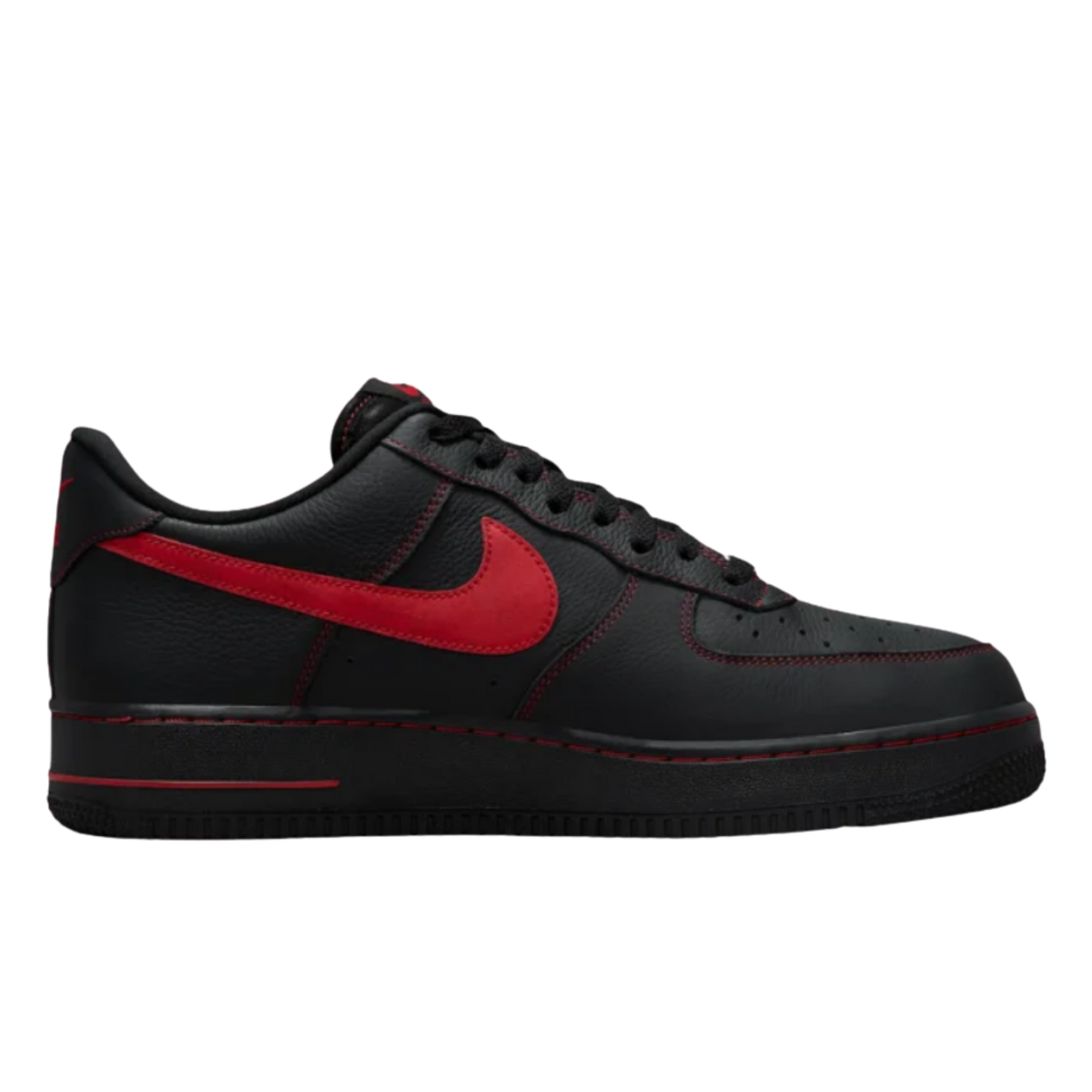 Nike Air Force 1 ’07 LV8 – Negru/Rosu | HQ2037-005
