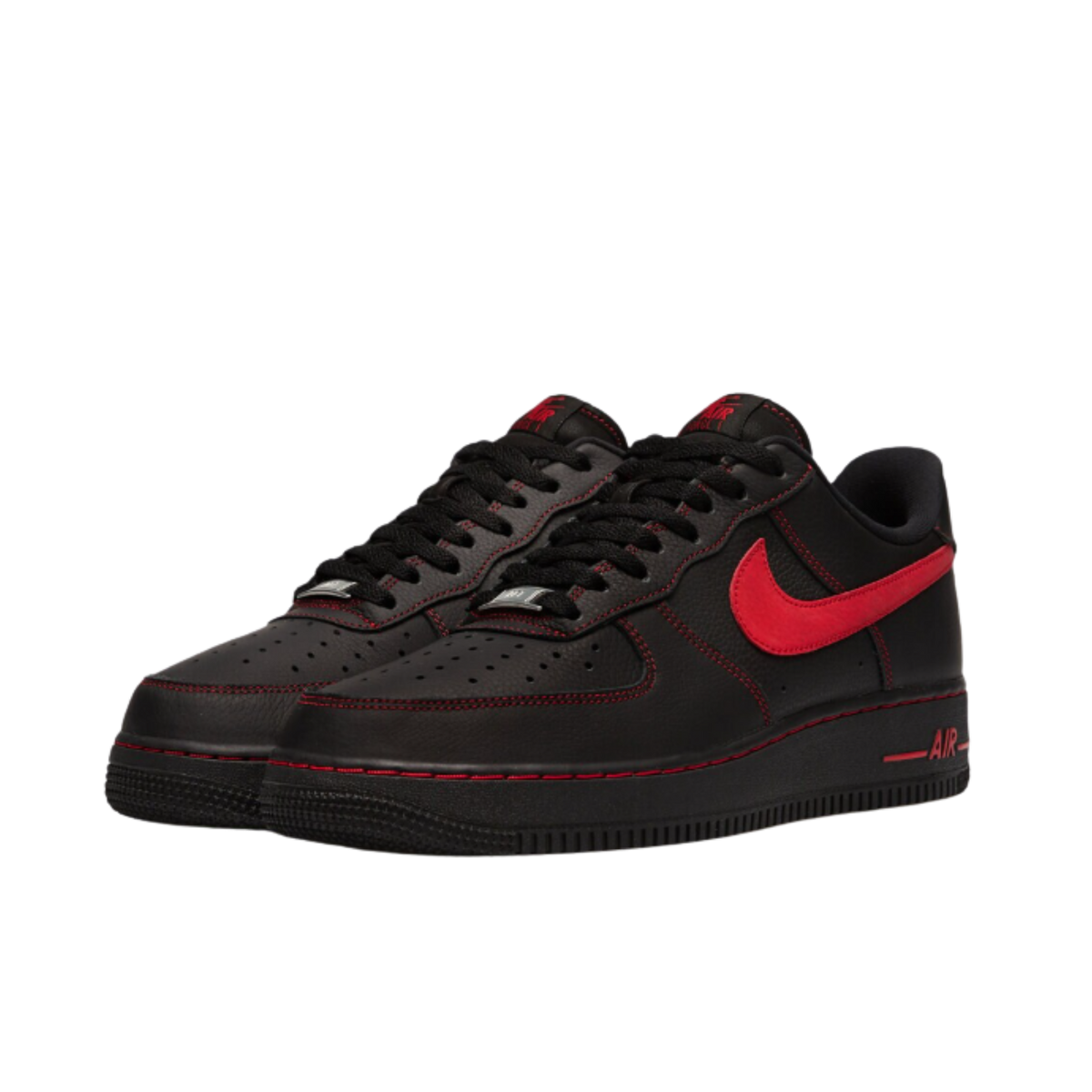 Nike Air Force 1 ’07 LV8 – Negru/Rosu | HQ2037-005