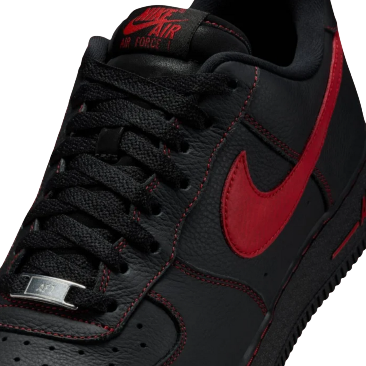 Nike Air Force 1 ’07 LV8 – Negru/Rosu | HQ2037-005