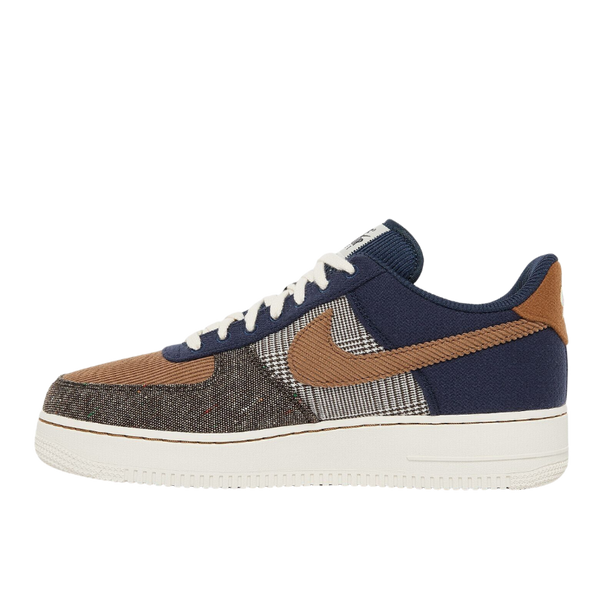 Nike Air Force 1 Low '07 PRM Tweed Midnight Navy Corduroy | FQ8744-410