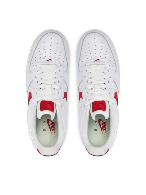 Nike Air Force 1 Low Evo "Summit White / University Red" – Cod HF3630-100