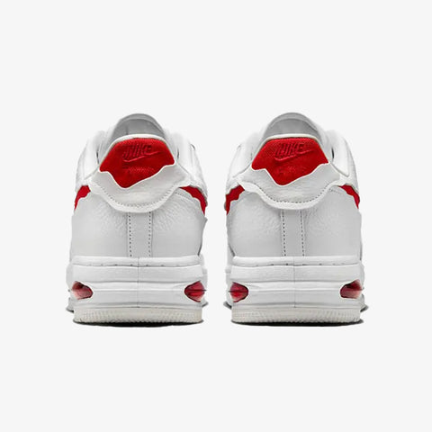 Nike Air Force 1 Low Evo "Summit White / University Red" – Cod HF3630-100