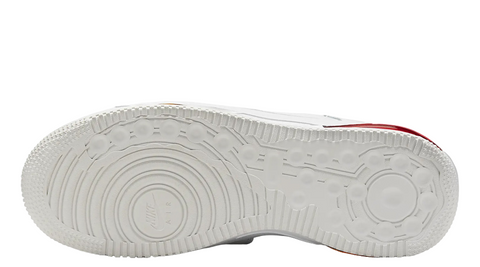 Nike Air Force 1 Low Evo "Summit White / University Red" – Cod HF3630-100