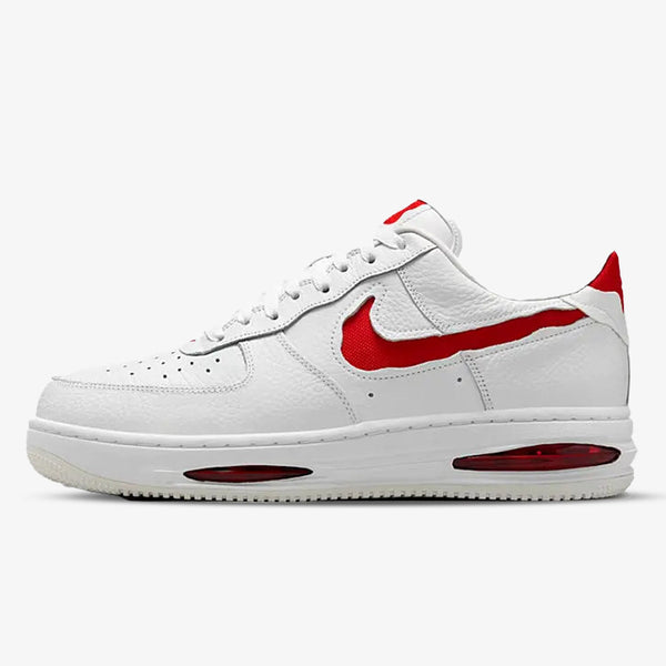 Nike Air Force 1 Low Evo “Summit White / University Red” – Alb | HF3630-100