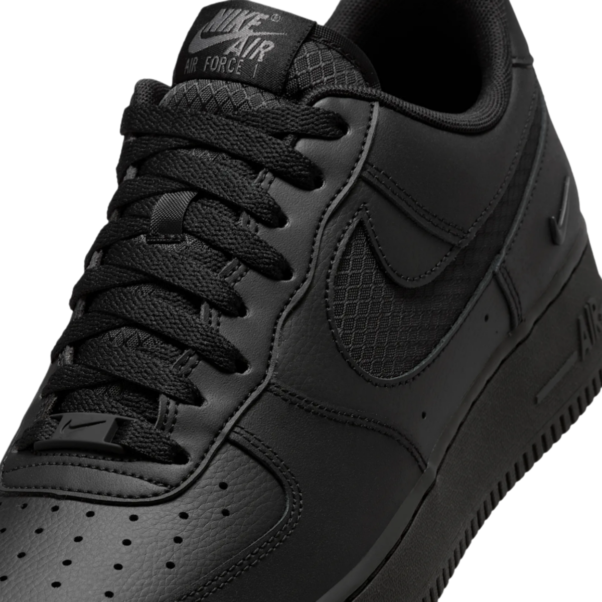 Nike Air Force 1 Low "Triple Black Ripstop"| IH4452-001