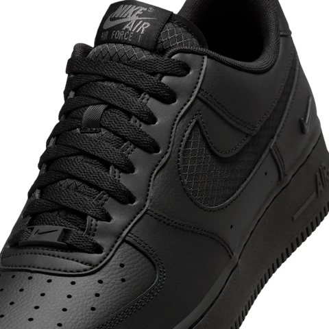 Nike Air Force 1 Low "Triple Black Ripstop"| IH4452-001