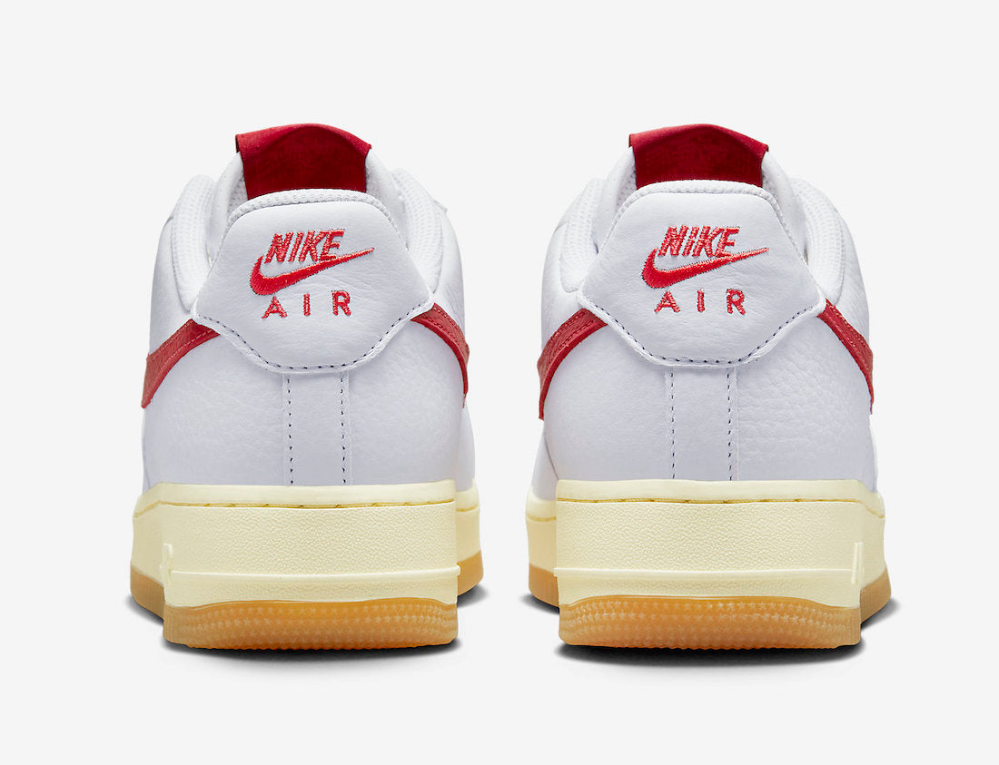 Nike Air Force 1 Low 'White Red'‑100 – Alb | FN3493