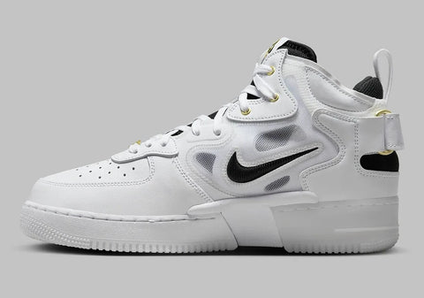 Nike Air Force 1 Mid React "White & Black" cod dq7668-100