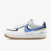 NIKE AIR FORCE 1 SHADOW "WHITE & ROYAL PULSE" – Pantofi casual de stradă – Cod DZ1847-109