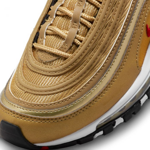 NIKE AIR MAX 97 "METALLIC GOLD" – Pantofi casual de stradă – Cod 918890-700