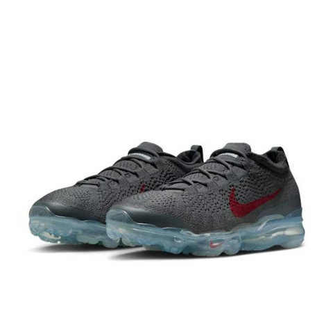 NIKE AIR VAPORMAX 2023 FLYKNIT "Dark Grey & Gym Red" – Pantofi sport casual de stradă – Cod DV1678-019