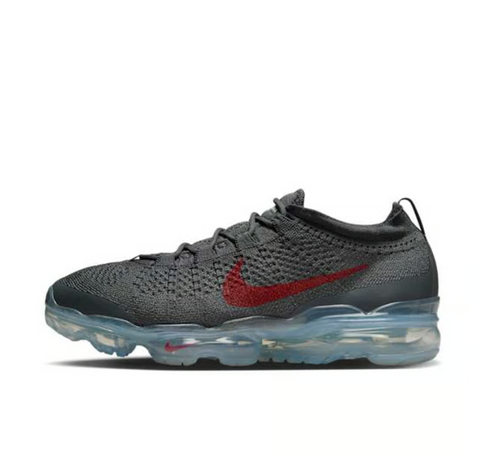 NIKE AIR VAPORMAX 2023 FLYKNIT "Dark Grey & Gym Red" – Pantofi sport casual de stradă – Cod DV1678-019