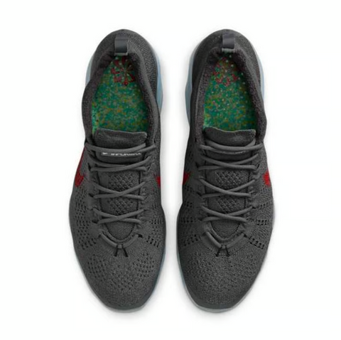 NIKE AIR VAPORMAX 2023 FLYKNIT "Dark Grey & Gym Red" – Pantofi sport casual de stradă – Cod DV1678-019