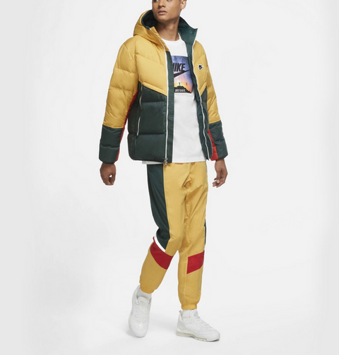 Nike Sportswear Windrunner - Geacă de Iarnă cu Puf – Galben | CU4404-700