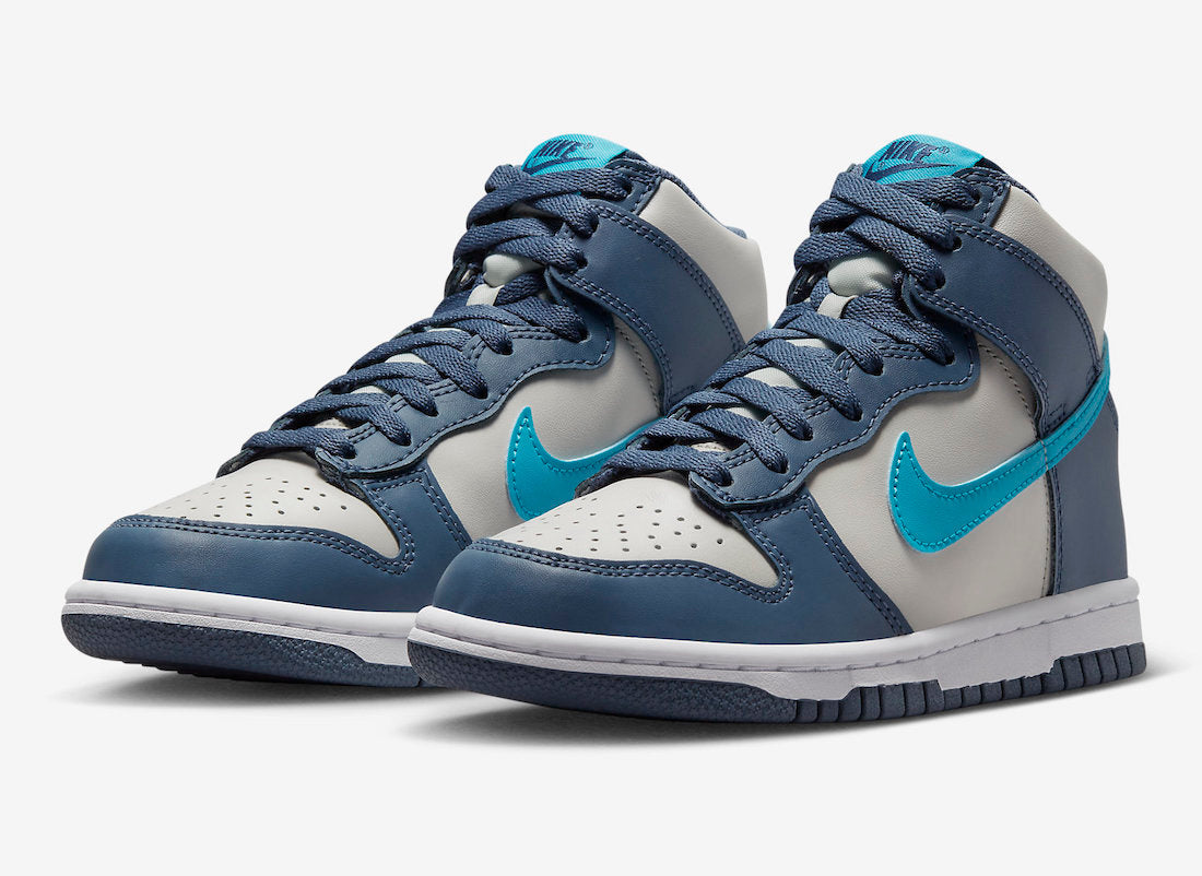 Nike Dunk High Light Bone Diffused Blue – Alb | DB2179-006