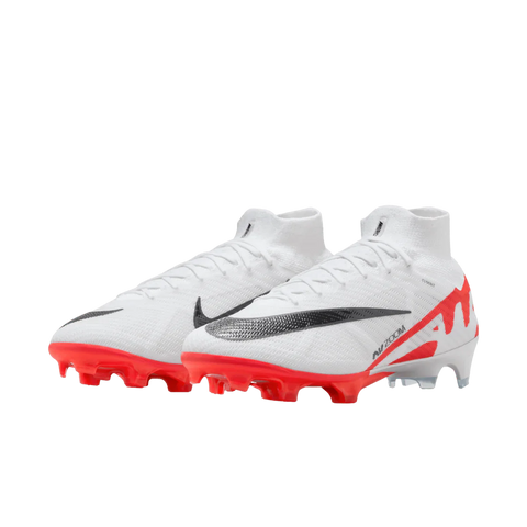 Nike Mercurial Superfly 9 Elite FG “White & Bright Crimson” – Roșu | DJ4977-600