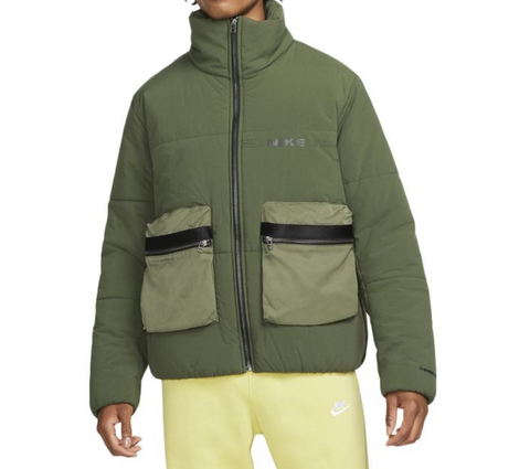 Nike Sportswear Therma-fit - Geacă de Iarnă – Verde | DD5929-325