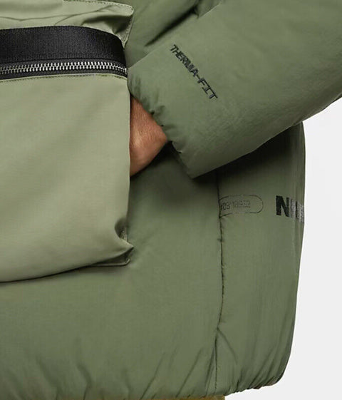 Nike Sportswear Therma-fit - Geacă de Iarnă – Verde | DD5929-325