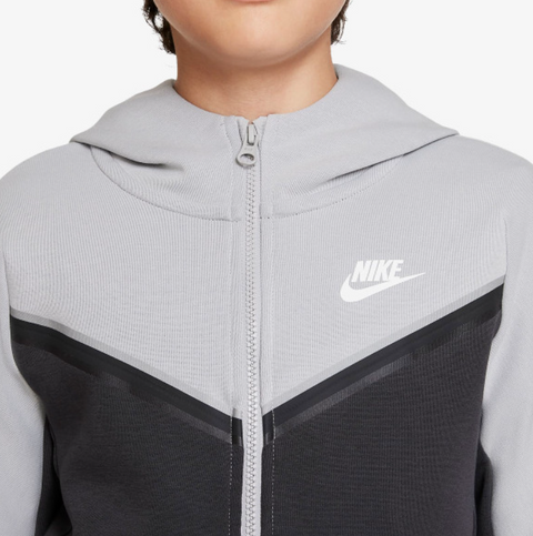 NIKE Sportswear Tech Fleece Full‑Zip Hoodie  copii – Cod CU9223‑078