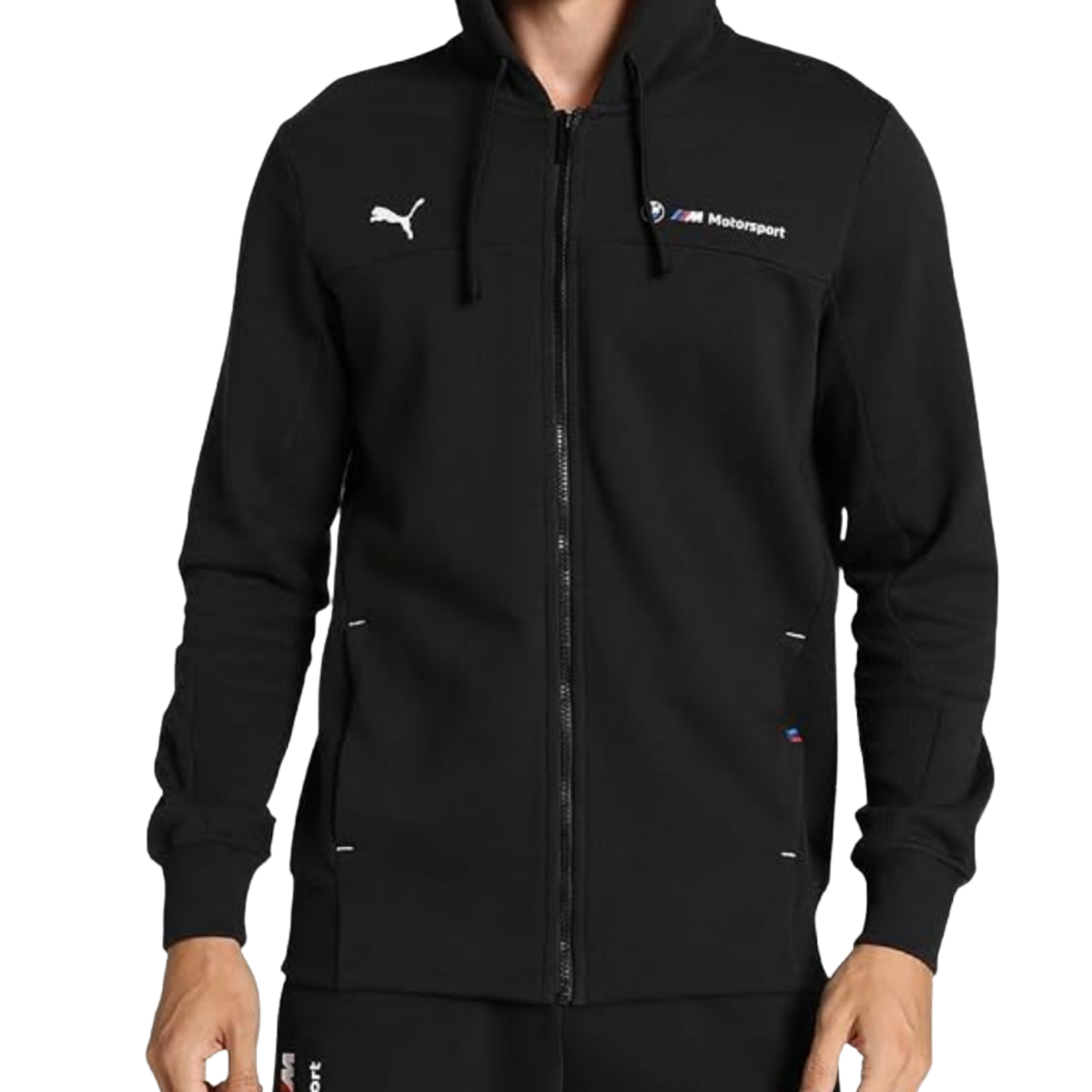 Puma BMW MMS Hooded Sweat Jacket - Negru | 621221-01