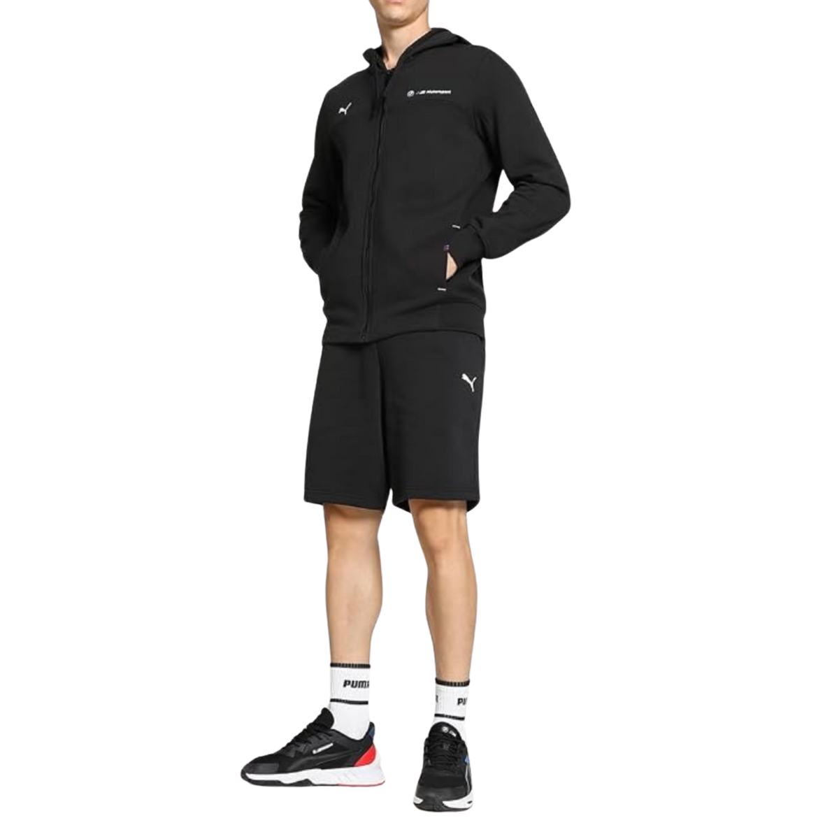 Puma BMW MMS Hooded Sweat Jacket - Negru | 621221-01