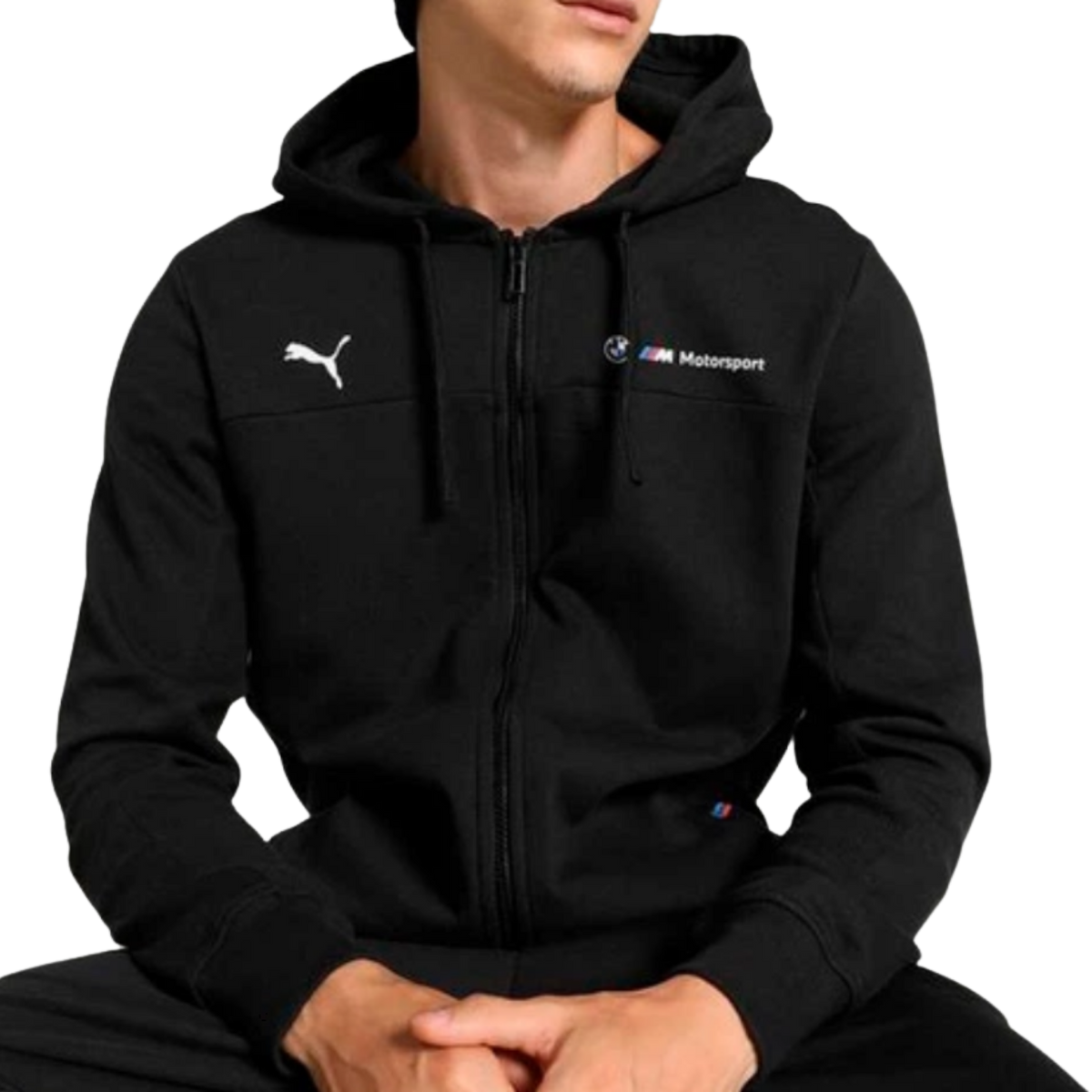 Puma BMW MMS Hooded Sweat Jacket - Negru | 621221-01