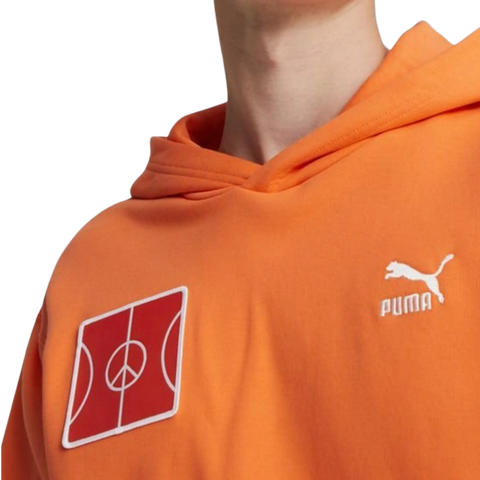 Puma Classics Icons of Unity Unisex Hoodie - Negru | 621363-60