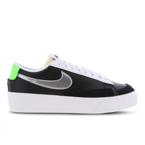 Nike Blazer Low Black Silver Metallic Pantofi Casual de Strada | DN8010-001