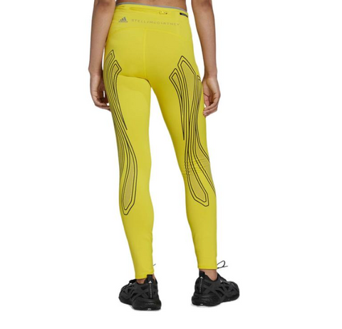 ADIDAS BY STELLA MCCARTNEY TruePace Midlayer COLD.RDY 'Galben' – Colanți – Cod HI6056
