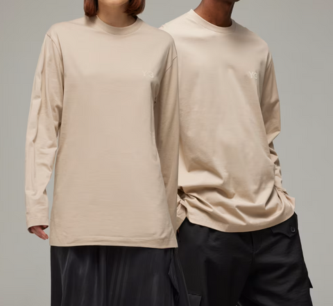ADIDAS Y-3 Yohji Yamamoto “Light Umber” – Tricou cu mânecă lungă – Cod IV8233