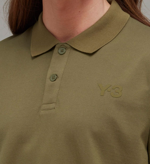 ADIDAS Y-3 – Tricou Polo cu mânecă lungă, cu Logo – Cod HT4491