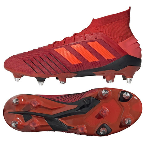 Adidas Predator  19.1 SG  Ghete de Fotbal Mixte  D98054 – Roșu | D98054