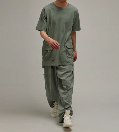 ADIDAS Y-3 – Tricou Crepe Jersey cu buzunare – Cod IP7942